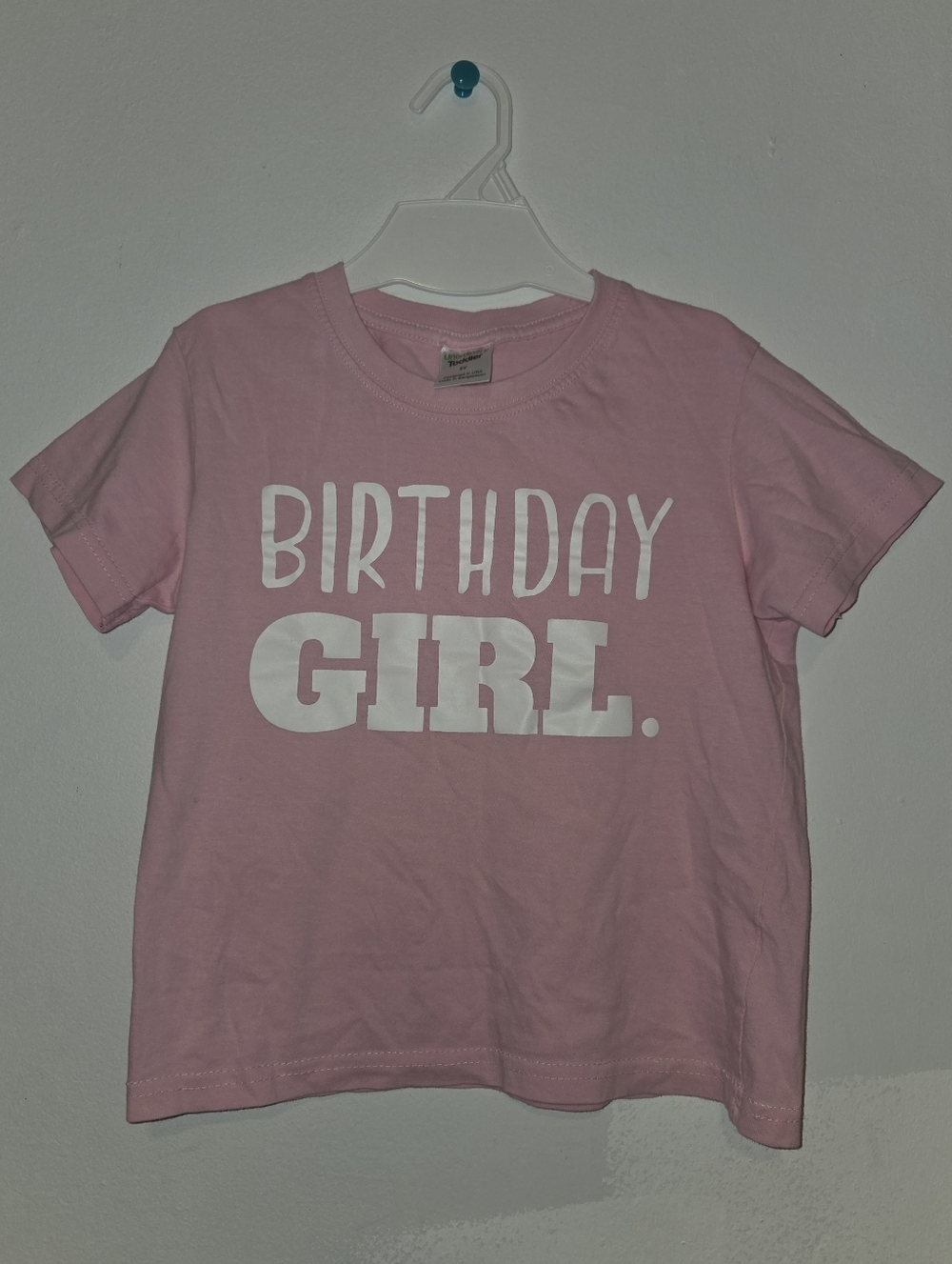 Unordinary Toddler Birthday Girl Pink Tee 6Y